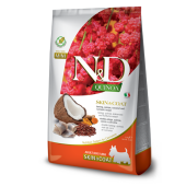 Суха храна за кучета N&D MINI DOG QUINOA SKIN&COAT - с херинга, киноа и кокос 7кг
